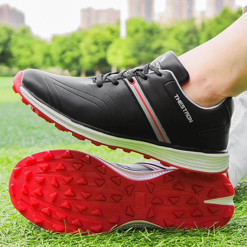 Waterproof Men's Golf Shoes Professional Lightweight Golfer Footwear Outdoor Golfing Sport Trainers Athletic Sneakers Brand