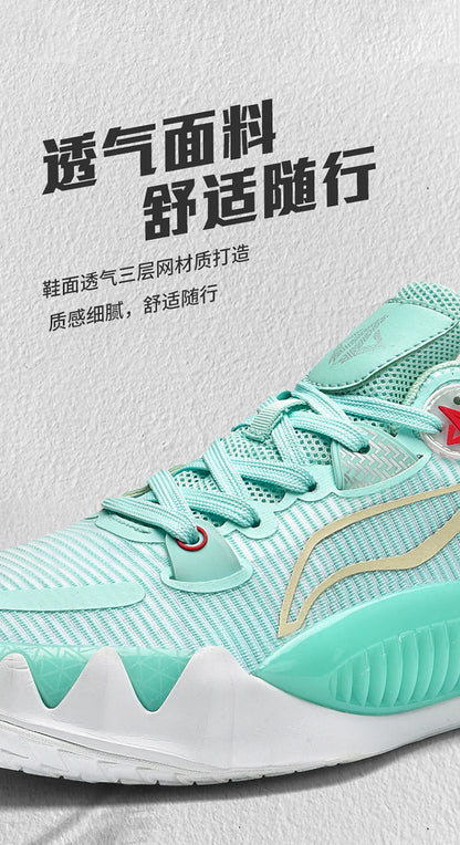 Men's Basketball Shoes Breathable Cushioning Non-Slip Wearable Runing Shoes Gym Training Athletic Basketball Sneakers for Men