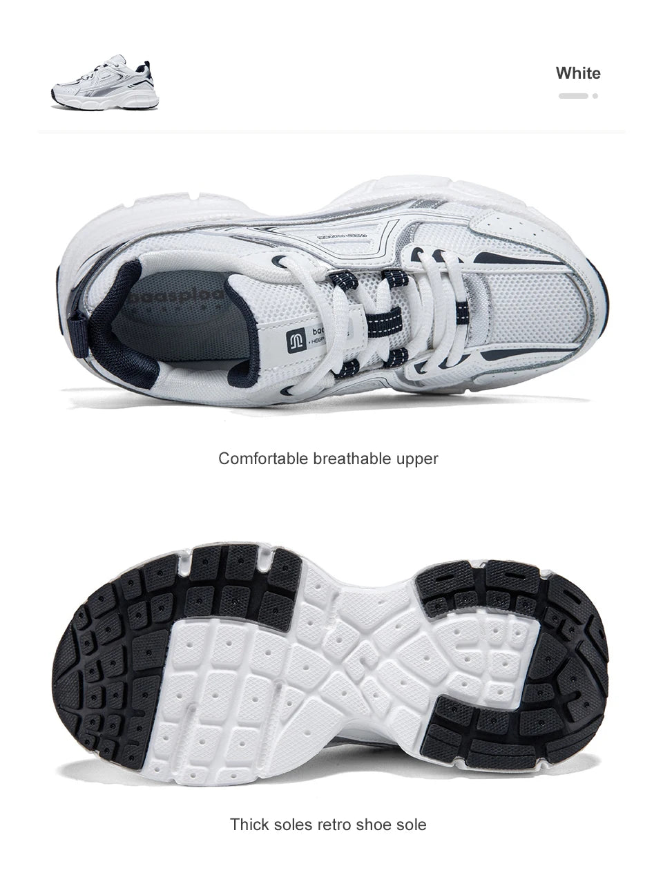 Baasploa Women Running Shoes Fashion Lightweight Mesh Non-slip Jogging Sneaker Female Outdoor Breathable Colorful Casual Shoes