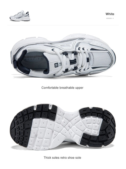 Baasploa Women Running Shoes Fashion Lightweight Mesh Non-slip Jogging Sneaker Female Outdoor Breathable Colorful Casual Shoes