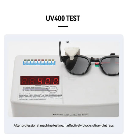 JNPCXI Vintage Round Sunglasses Women Men Retro Rivet Blue Gradient Female Sun Glasses UV400