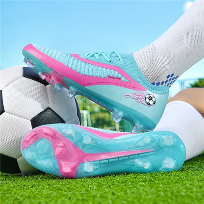 Men Football Boots Society Professional Original Resistant Casual Male Ultralight Outdoor Soccer Shoes Non Slip Football Shoes