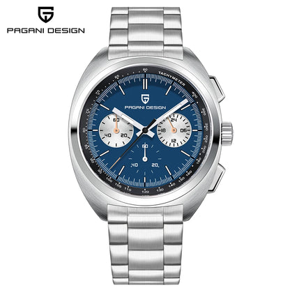 PAGANI DESIGN 2026 NEW Turtle Back Chronograph 1782 fashion quartz wristwatch for Man Luminous Waterproof Watch Reloj hombre