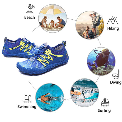 Buty do pływania dla dzieci, szybkoschnące buty plażowe, buty wodne dla chłopców i dziewczynek, buty sportowe do chodzenia boso, trampki do brodzenia, sandały dla dzieci do nurkowania, wędkowania i surfowania