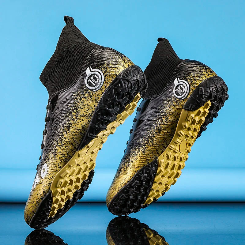 Men Soccer Shoes Kids Football Boots Women Professional Soccer Cleats Antiskid Chaussure Football TF/FG Outdoor Football Shoes