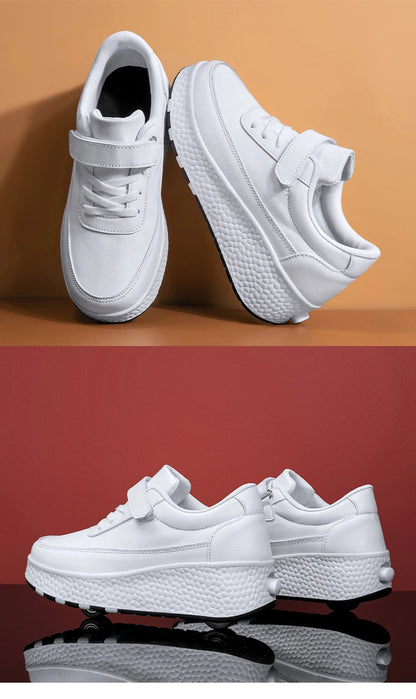 Fashion flashing roller skates shoes High quality roller skates boys and girls size 27-43   wheel sneakers
