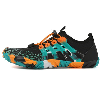 Men Women Water shoes Upstream Wading Swimming Barefoot Five Fingers Aqua Shoes Colorful Beach Seaside Light Unisex Sneakers New