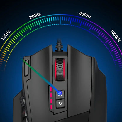 E-YOOSO X-39PRO Wired Gaming Mouse with Side Keys, Newly Upgraded Sensor SG8960, Ergonomic Mouse, Esports Mouse, Optical Mouse