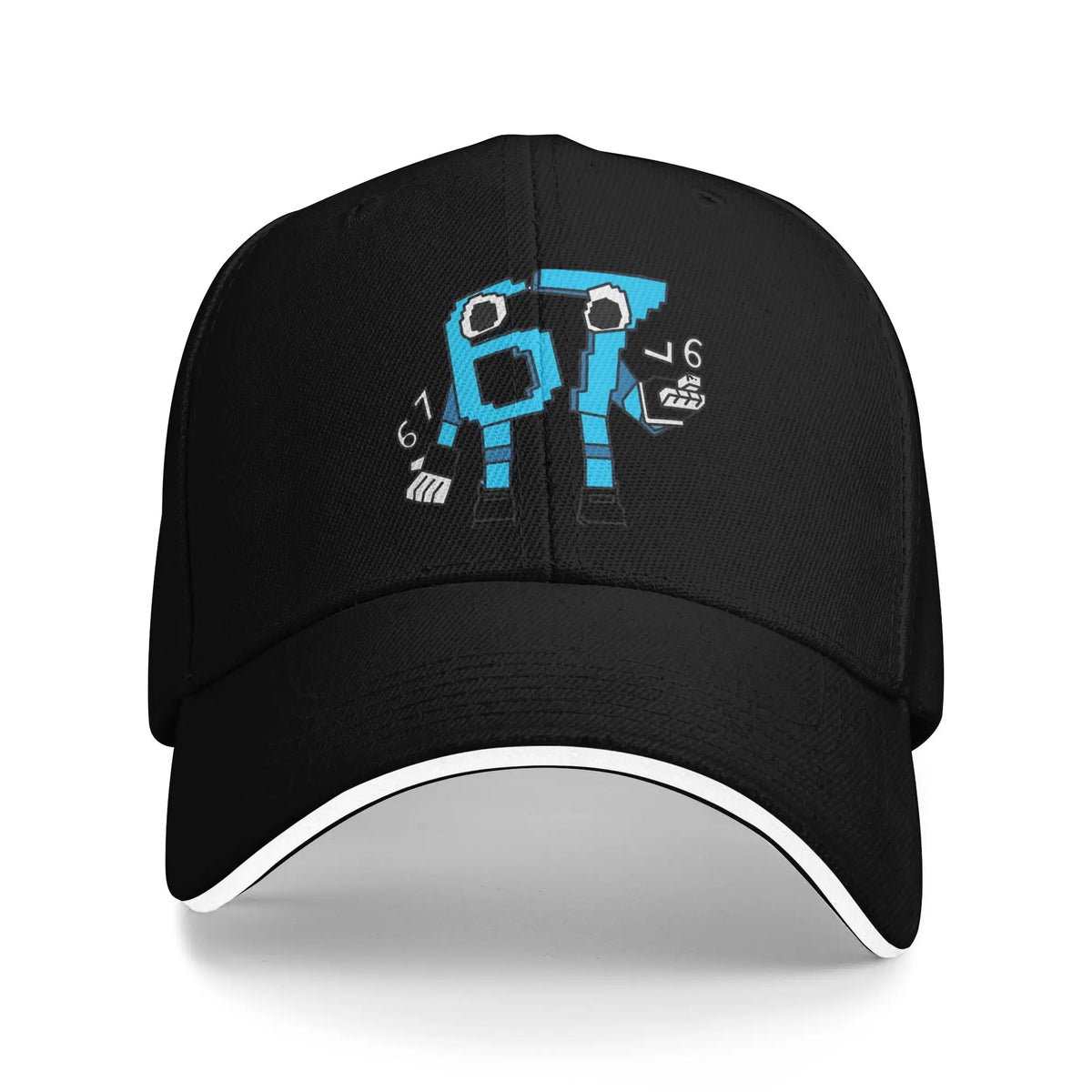 67 Six Seven 6-7 Casquette de baseball « Popular Steal » Brainrot Gaming Meme Sandwich Caps Hommes Femmes Respirante Dad Hat Plein air