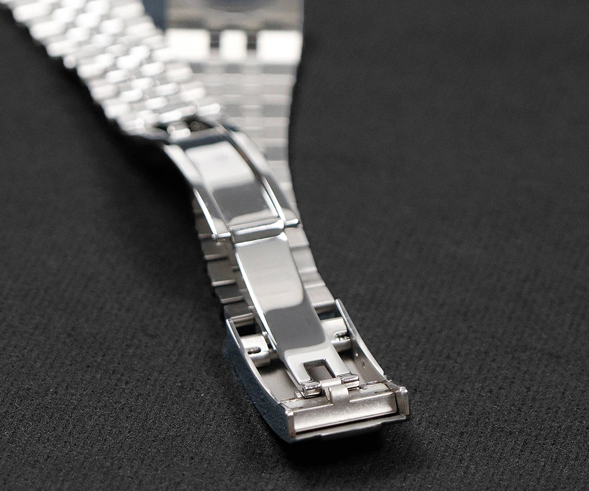 Cronos DateJ Luxury Men Watch Stainless Steel 5 Links Bracelet PT5000 Miyot 9015 100m Water Resistant Sapphire L6046M