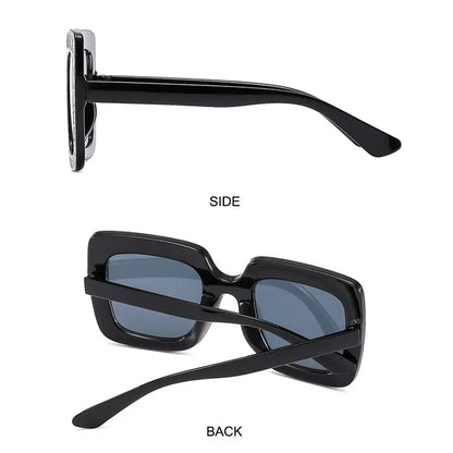 Kids Fashion Sunglasses Square Glitter Children Sun Glasses Boy Girl Stylish Diamond Goggles Baby Shades Party Eyewear UV400