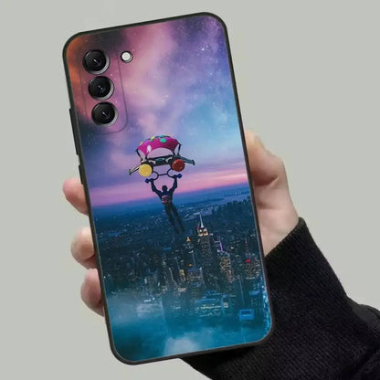 M-Midas F-Fortnite Phone Case For Samsung Galaxy A13,A21s,A22,A31,A32,A52,A53,A71,A80,Soft Black Shell