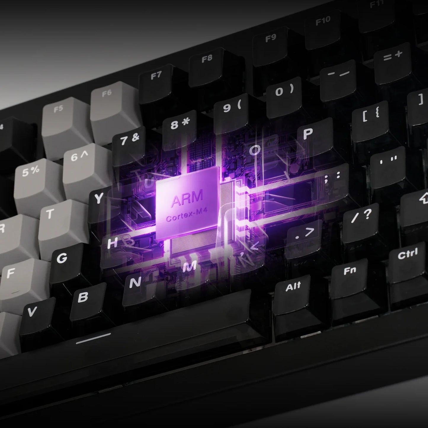 Teclado Magnético Akko 5075 V3 HE 75% — Teclado Mecânico Gaming Personalizado, Rapid Trigger 0.005mm, Taxa de Polling 8K, ARGB