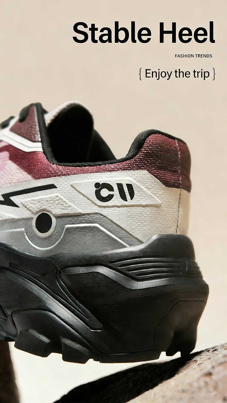 Men's Off-Road Running Shoes Spring and Summer Outdoor Power Grip Sports Shoes Breathable Trail Running Shoes for Women