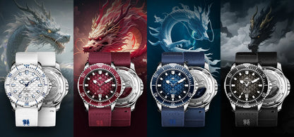 Seagull King of the Dragon Men's Watches Automatic Mechanical Watch Sports Diver 300M Waterproof Wristwatch Luxury 2024 New 1216
