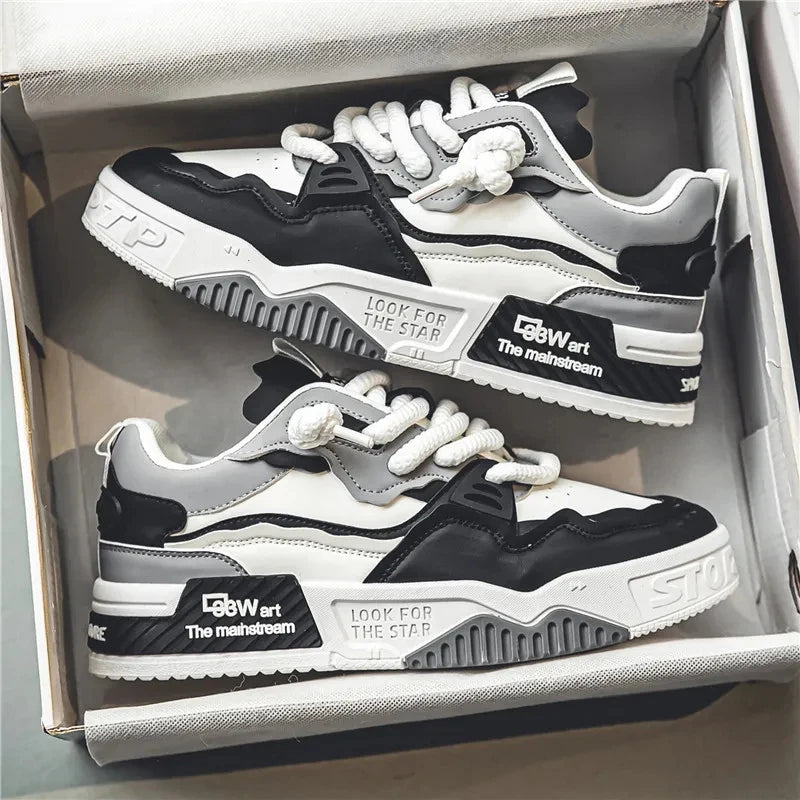 Men's sports and casual shoes, skateboarding shoes, men's street shoes, fashionable casual shoes, unisex suitable for all season