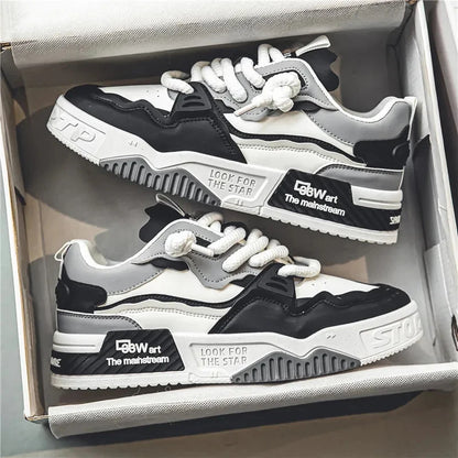 Men's sports and casual shoes, skateboarding shoes, men's street shoes, fashionable casual shoes, unisex suitable for all season