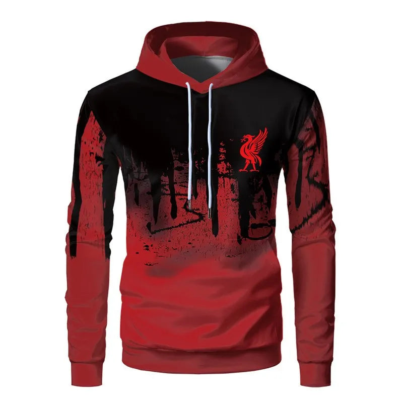 New Fashion Animal 3D Printed Hoodie Men and Women Personalized Design Sweatshirt Snow Double Wolf Harajuku Oversized Hoodie