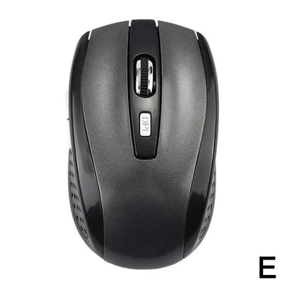 Rato Ótico Sem Fios 2.4GHz com Recetor USB para Gaming, 6 Botões, para Computador, PC e Portátil, Acessórios