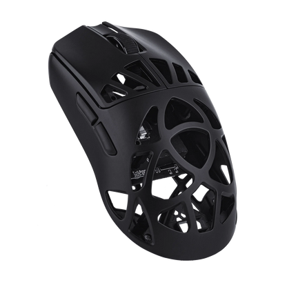 Rato Gaming Sem Fios EPOMAKER Carbon X com Fio/2.4G/BT, 400 a 30,000 DPI Ajustáveis, Sensor PAW3950, para PC/Mac/Linux
