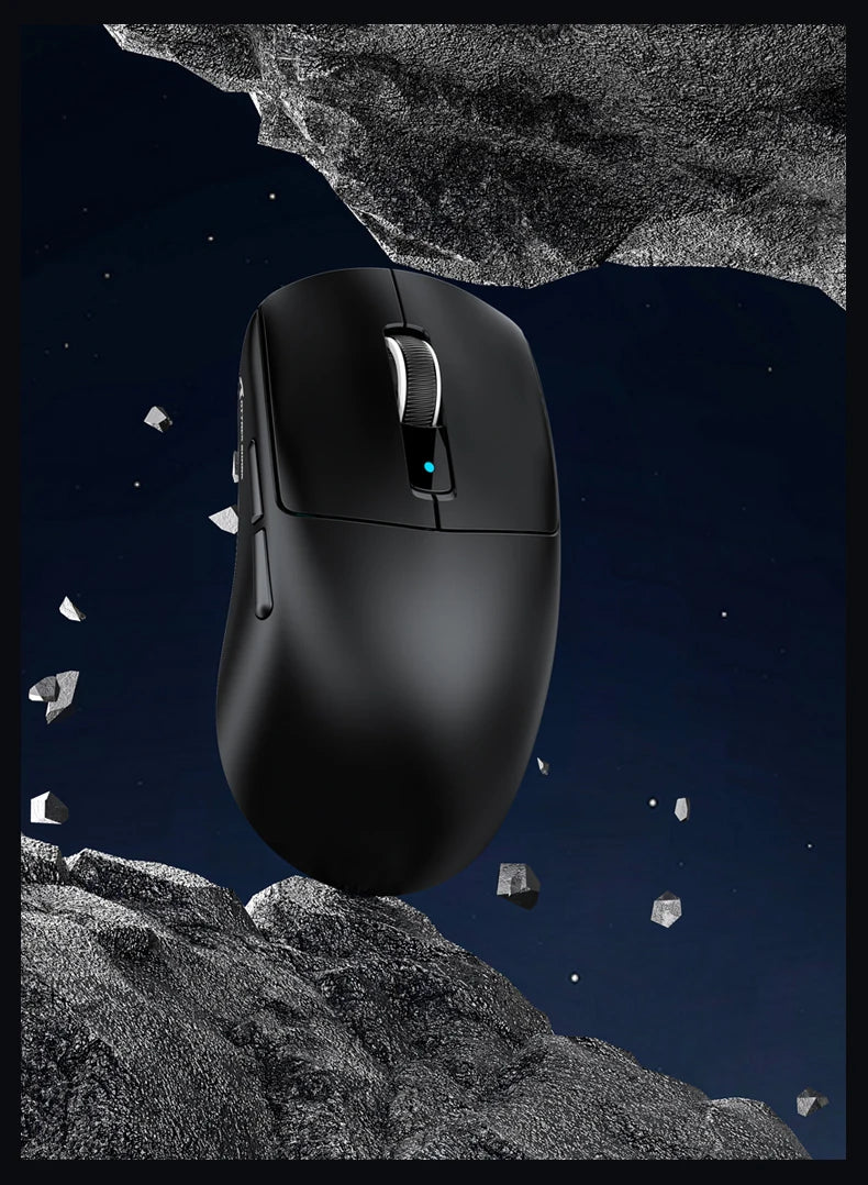 ATTACK SHARK R6 PAW3950MAX Wireless Gaming Mouse, 39g Ultralight, 8KHz Polling Rate, 42,000 DPI, Tri-Mode Bluetooth & 2.4G Gaming Mouse