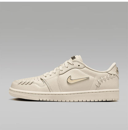 Nike Authentic Air Jordan 1 MM Low Small Gold Hook Women's Sneakers FN5032-200