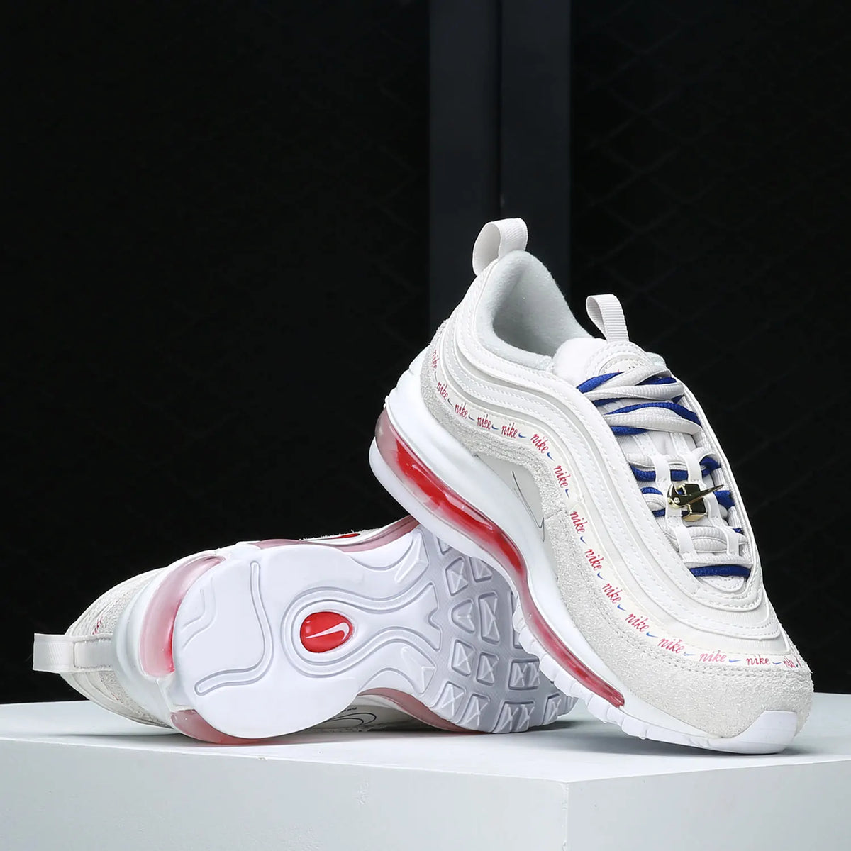 Scarpe sportive da donna Nike AIR MAX 97 basse con ammortizzazione ad aria, originali, DC4013-001