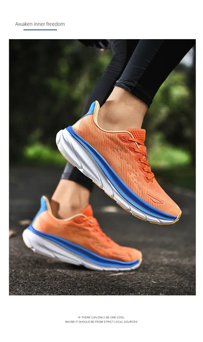 Ténis desportivos casuais 2025 para corrida, outdoor, confortáveis para primavera/verão, antiderrapantes, unissexo para homem e mulher, sapatilhas de treino macias para homem