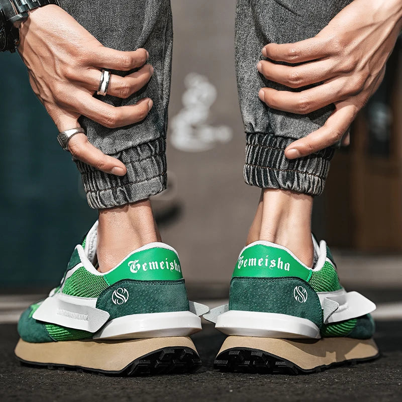 Men's Casual Cricket Shoes Fashion Sneakers Forrest Gump Shoes Walking Shoes Tennis Sports Road Running Shoes