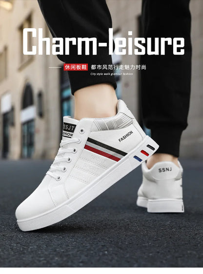Męskie buty do skateboardingu 48 – codzienne, wysokie trampki do chodzenia, buty sportowe, oddychające buty hip-hopowe, buty uliczne, Chaussure Homme