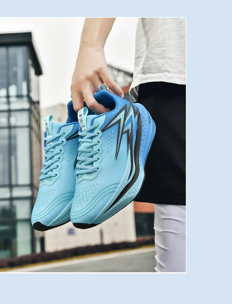 Men Running Shoes Speciality Marathon Sports Shoes Breathable Lightweight Carbon Board Women's Trend Athletic Sneakers Women
