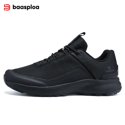 Ténis de caminhada para homem Baasploa: calçado de moda para atividades ao ar livre, leve e respirável; calçado casual masculino antiderrapante e resistente ao desgaste, ideal para escalada