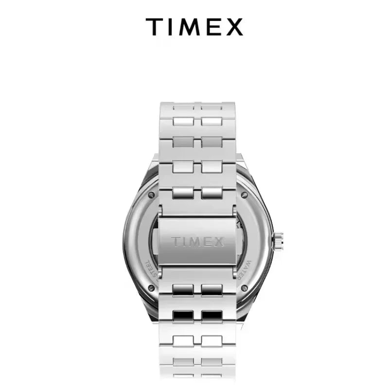 Relógio TIMEX NOVO totalmente automático para homem, de elevada beleza, luxo e lazer, multifunções, com calendário e bracelete em aço