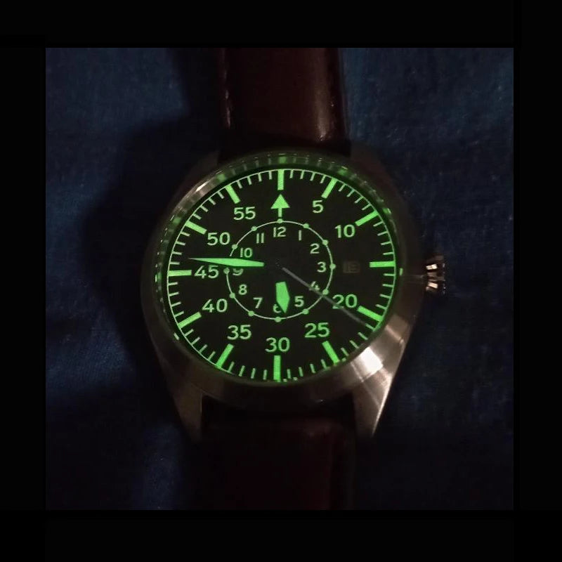 Automatic Pilot Watch Flieger A Type B Aviator Field Reloj Piloto Relogio Mechanical Wristwatch Orologio Pilota Montre Pilote