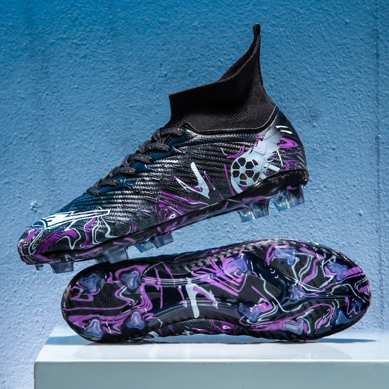 New Men Professional Soccer Shoes Non-slip Football Boots Unisex Breathable Futsal Sports New Cleats Drop Shipping Ultralight