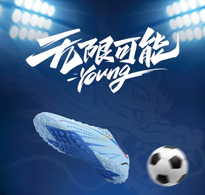 Professional Turf Soccer Shoes Men Cleats Non-Slip Training Football Shoes Boy Artificial Grass Breathable Athletic Soccer Shoes