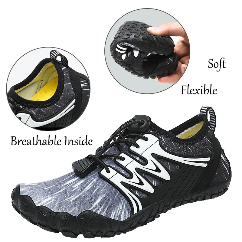 Buty do pływania dla dzieci, szybkoschnące buty plażowe, buty wodne dla chłopców i dziewczynek, buty sportowe do chodzenia boso, trampki do brodzenia, sandały dla dzieci do nurkowania, wędkowania i surfowania