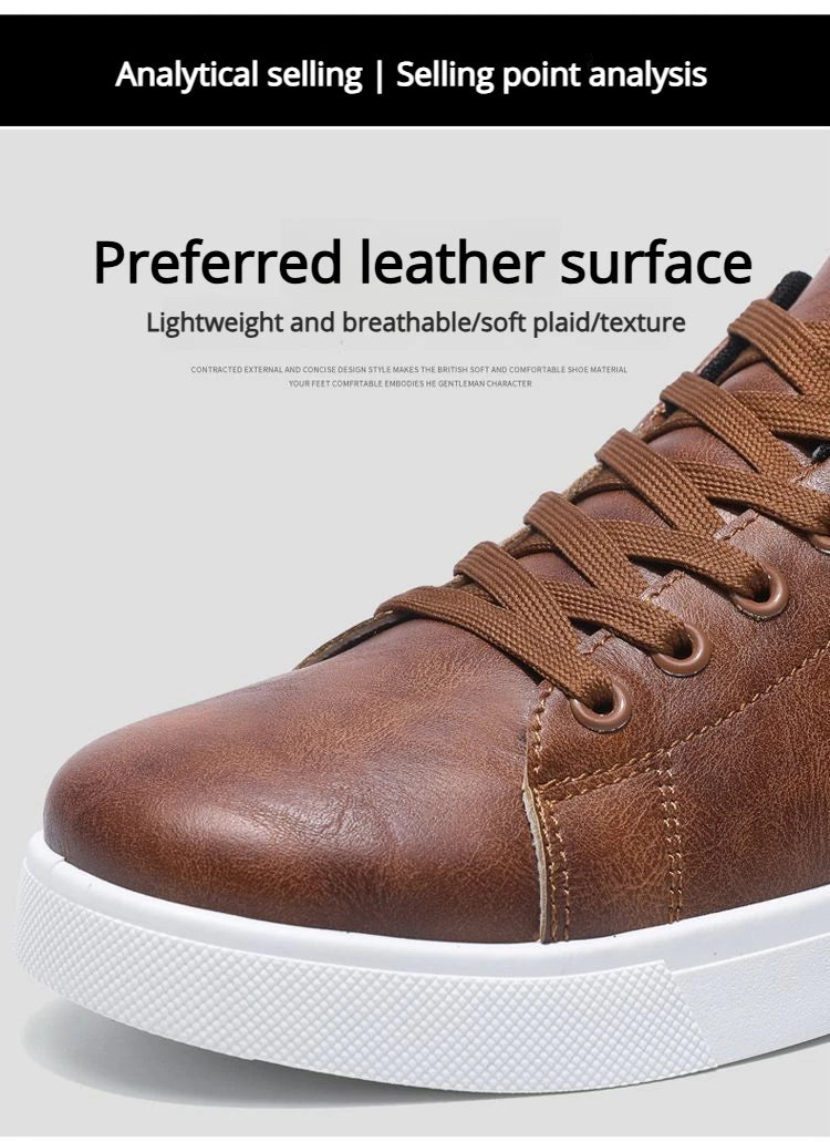 Sapatos de Homem 2026 Novo Estilo Quatro Estações, Versáteis e Modernos, Sola Macia, Brancos, Casuais e Respiráveis para o Verão