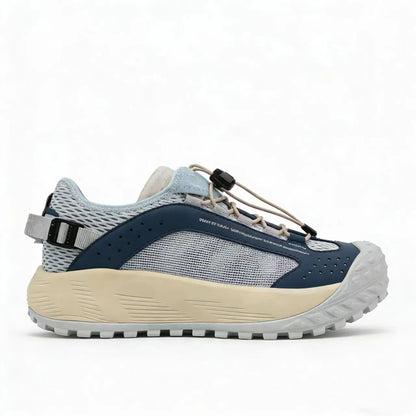 CAMSSOO hiking shoes men summer breathable non-slip running shoes travel outdoor sports cushioning casual boots off-road shoes