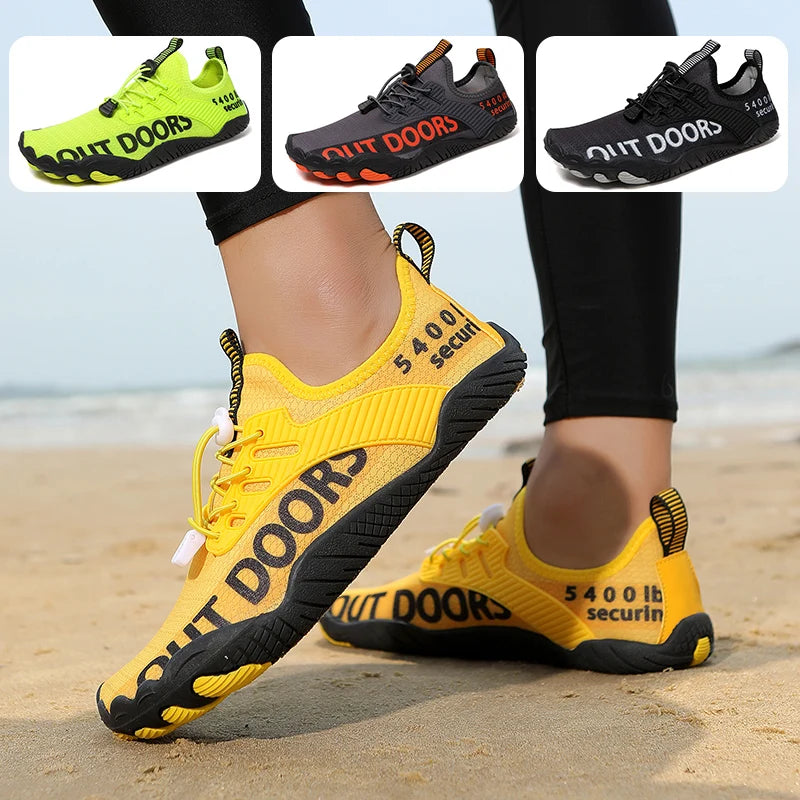 Men Water Shoes Beach Barefoot Aqua Socks Sneakers Women Quickly-Dry Gym Sports Surfing Diving Swimming Snorkeling Yoga Shoes