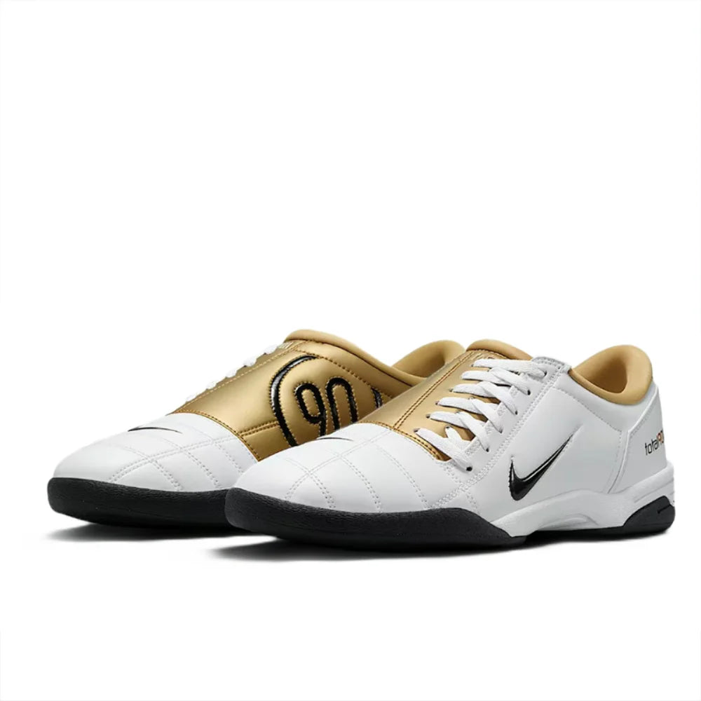 Nike Total 90 III Men's Low-Top Soccer Cleats Stylish Two-Tone Design,Premium Comfort,Lightweight, and Snug Fit–White HJ9351-101