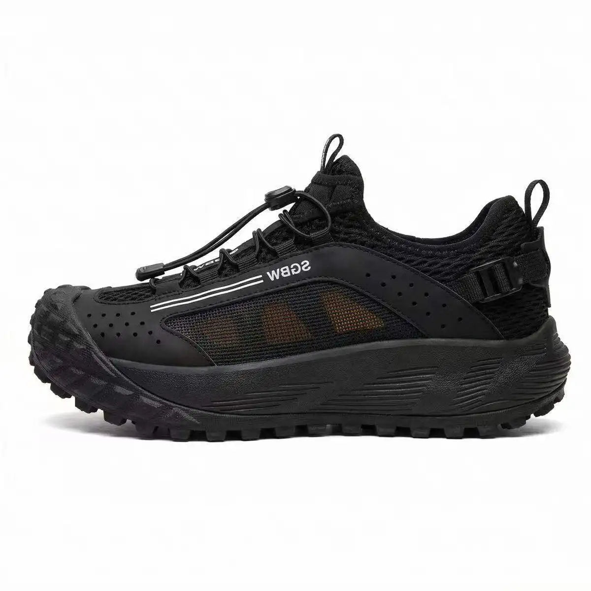 CAMSSOO hiking shoes men summer breathable non-slip running shoes travel outdoor sports cushioning casual boots off-road shoes