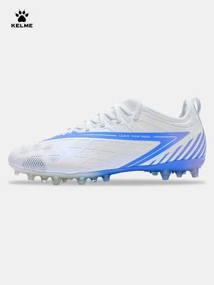 Kelme Football Shoes Men's Glimpse Mg Adult Game Short Nail Football Shoes Professional Training Artificial Grass Sports Shoes