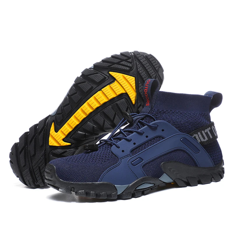 Hot Selling Men's Outdoor Sports Shoes Rock Climbing Hiking Shoes Beach Creek Shoes Casual Sports Shoes 38-48#
