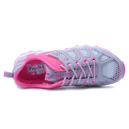 Spring Summer Men Women Outdoor Sneakers Trekking Hiking Shoes Sports Trail Running Shoes Thick Soles Sales Promotion Discount