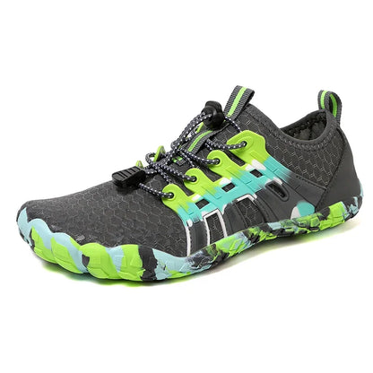 Men Women Water shoes Upstream Wading Swimming Barefoot Five Fingers Aqua Shoes Colorful Beach Seaside Light Unisex Sneakers New