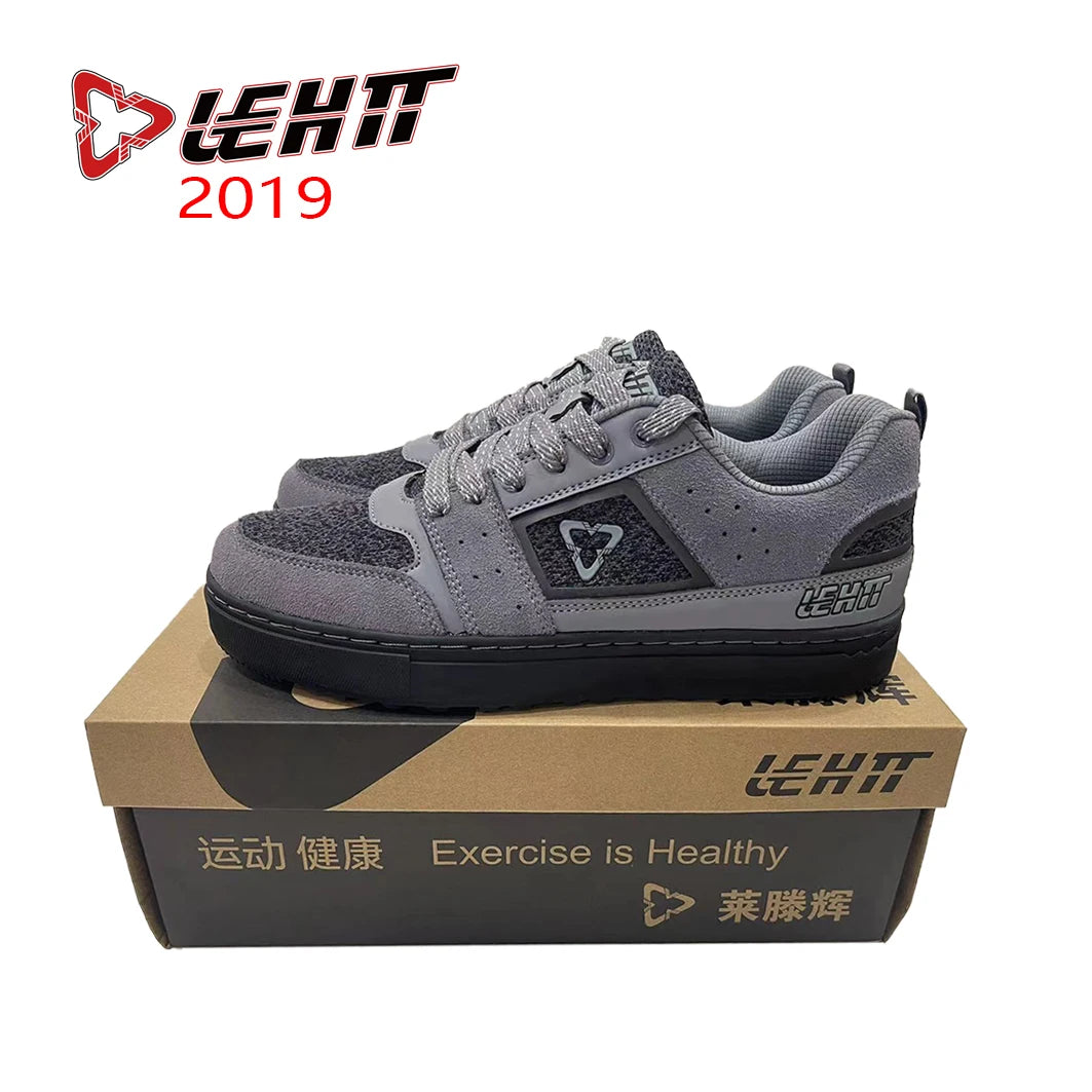 LEHTF 3D Downhill Bicycle Mountain Bike Cycling Shoes Men's  Skateboarding Training Shoes Wear Resistant Unlocking Cycling Shoes