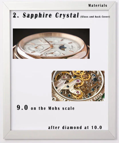 Original Movement ST1908 Sugess Men Mechanical Calendar Watch Chronograph Vintage Moonphase Wristwatches Waterproof